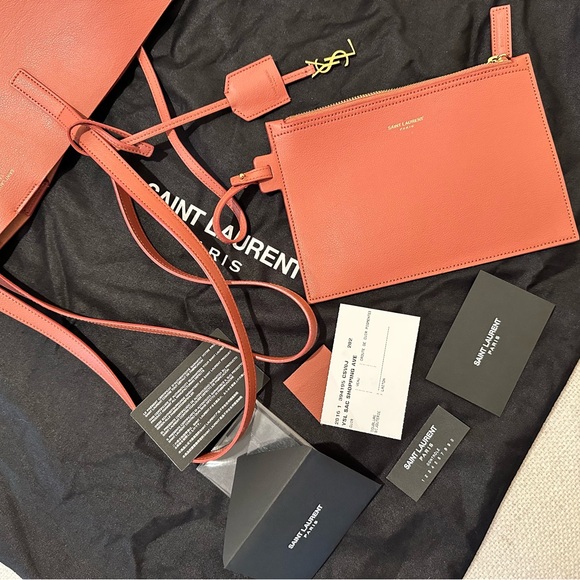 Saint Laurent East/West Shopping Tote